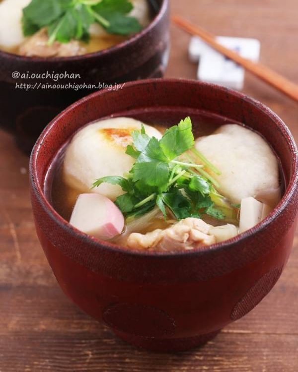 ‎お正月の定番は昼ごはんにもおすすめ！お雑煮‎