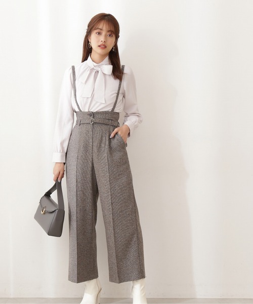 サス付ワイドパンツ