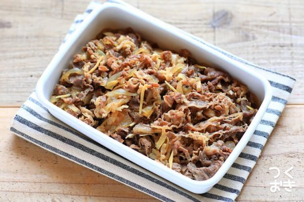 お酒も進む人気の牛肉しぐれ煮