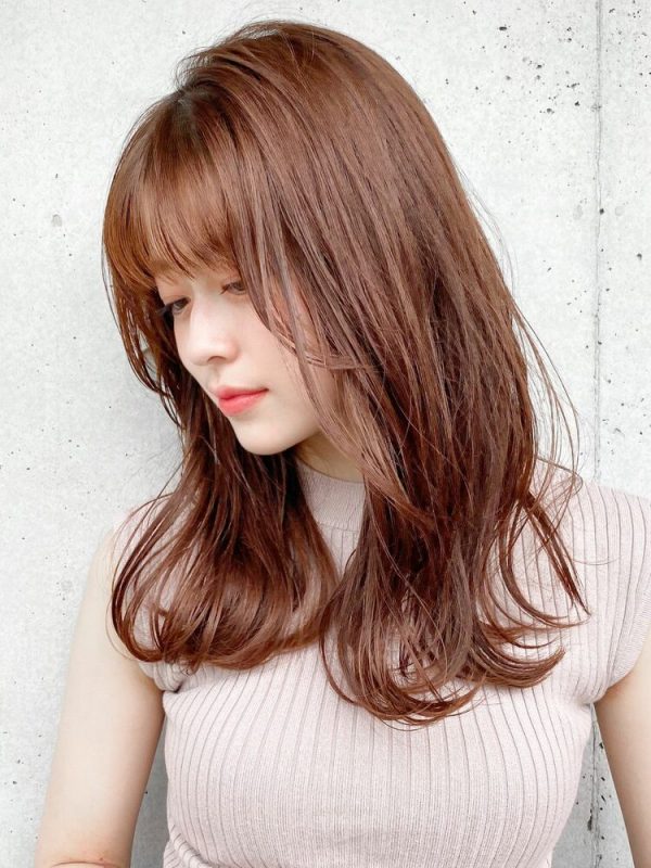 ゆるふわパーマのヘアスタイル