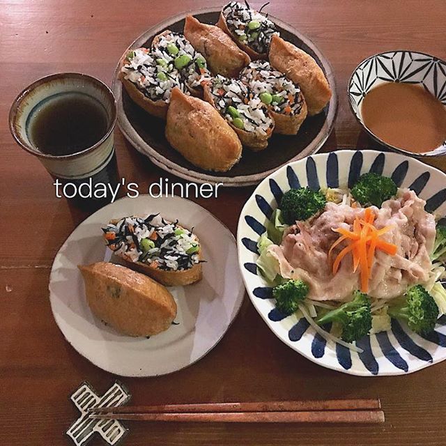 彩りも栄養も満点!絶品いなり寿司
