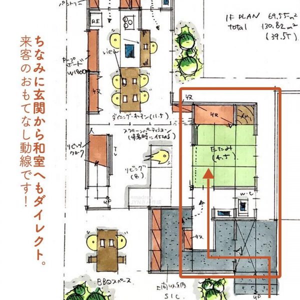 帰ったらすぐ手洗いうがい！玄関近くに洗面台があるプラン◎3