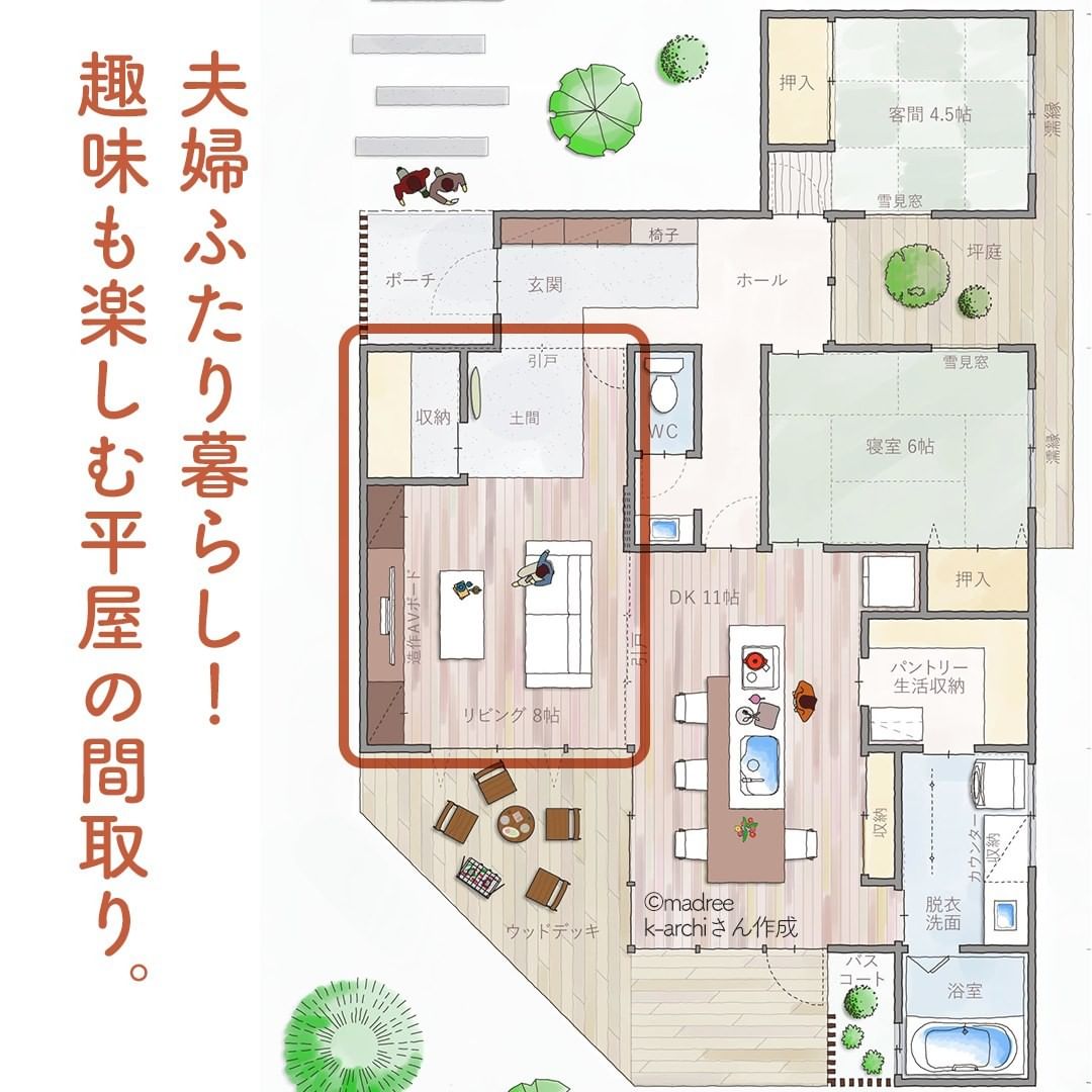 平屋間取り 二人住まい: 平屋 間取り 20坪 二人暮らし – BSKRS