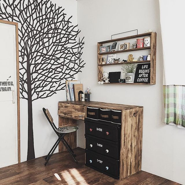 中学生の女の子向けのおしゃれな子供部屋 模様替えにもおすすめのレイアウト実例 Folk