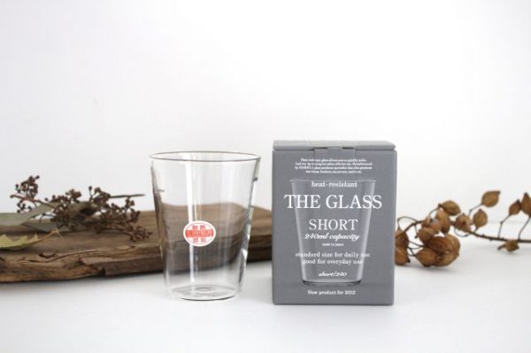 THE GLASS　SHORT　240ml　耐熱ガラス　中川政七商店2