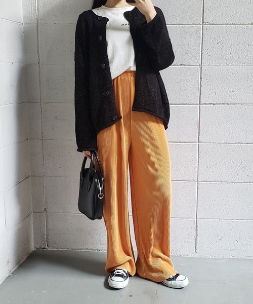 冬のワイドパンツコーデ アウターとバランス良く着こなすには Folk