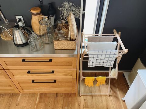 キッチンにクロスドライヤー