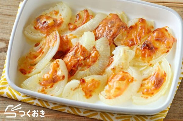 簡単レシピ！玉ねぎチーズのオーブン焼き