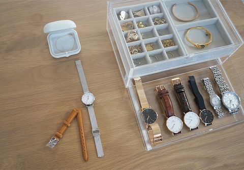 【無印良品】重なるアクリルケース　素材