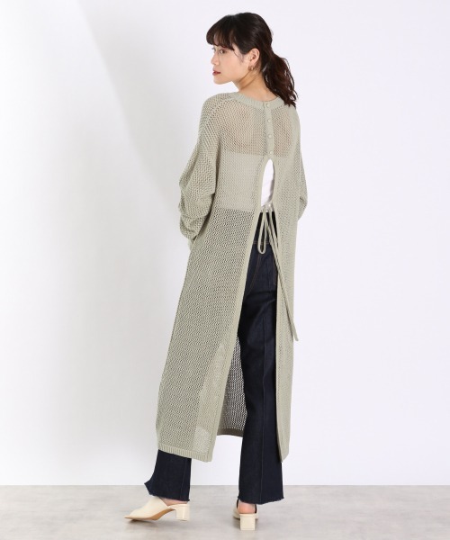 メッシュニットワンピース 934065