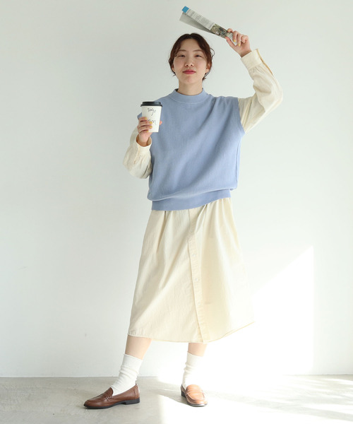 ブルーベストのパステルカラーコーデ