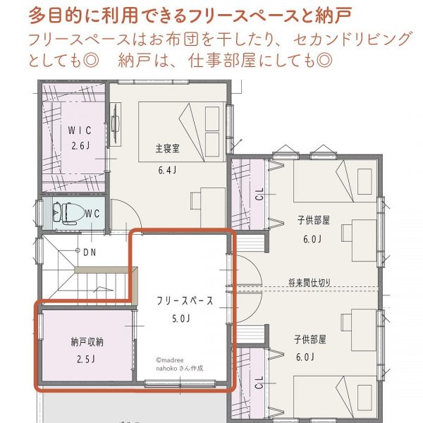 夕食が大切な家族の時間。仕切れるダイニングのある間取り5