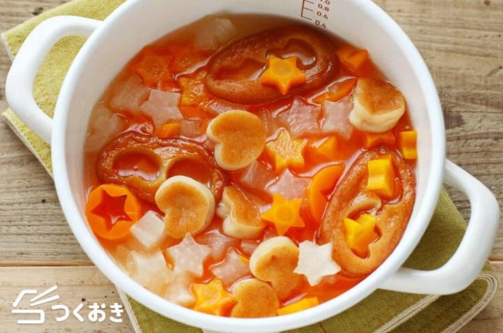 子供に人気のきらきら野菜のだし煮レシピ