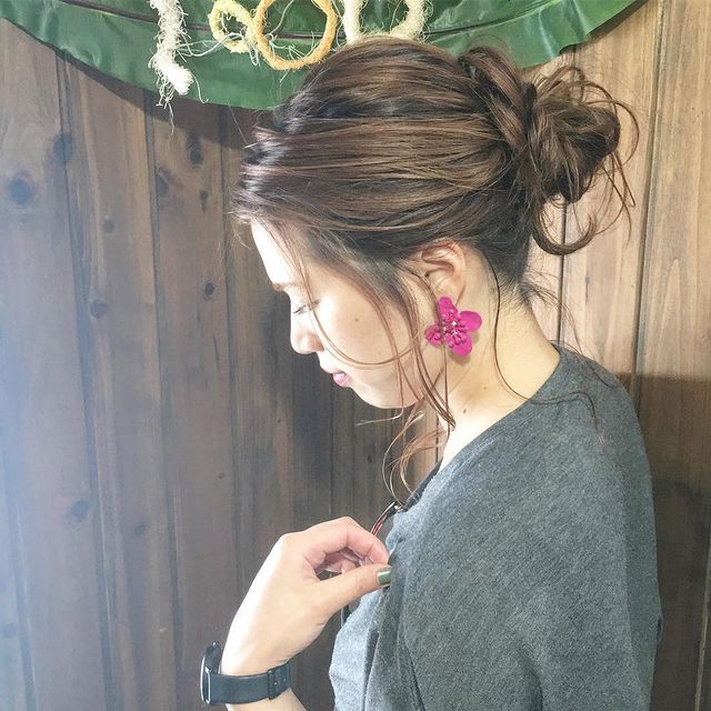 前髪なし 浴衣に似合う髪型まとめ 簡単にできるのに好印象なアレンジを伝授 Folk