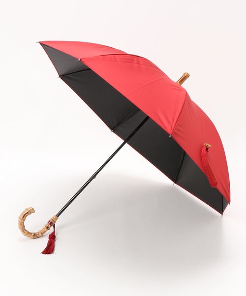 utatane 日傘 完全遮光 晴雨兼用 竹ハンドル 内側