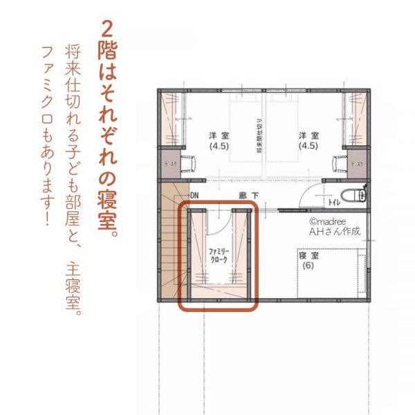 玄関開けたら開放感！土間リビングのある間取り。5