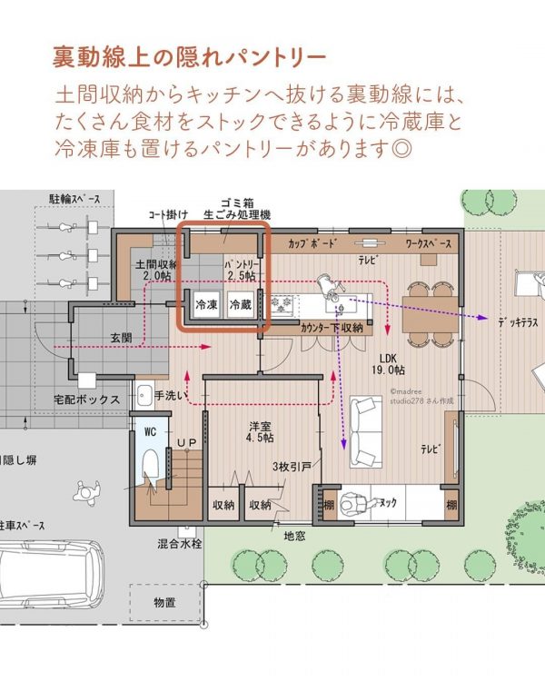 雨の日もご機嫌！共働きに寄り添った間取り3