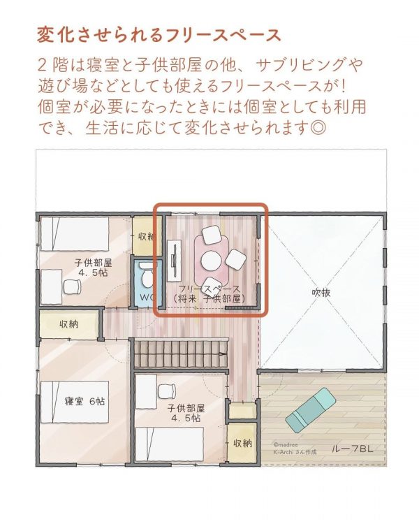 4通りの帰宅動線！片付く仕組みが整った家5