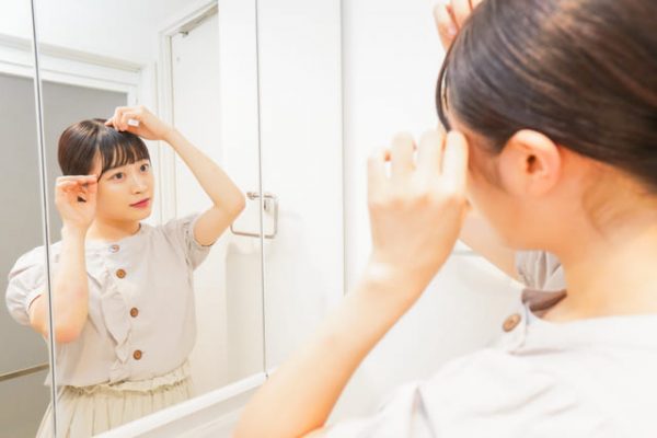 前髪が割れるときはまずセット方法を見直そう