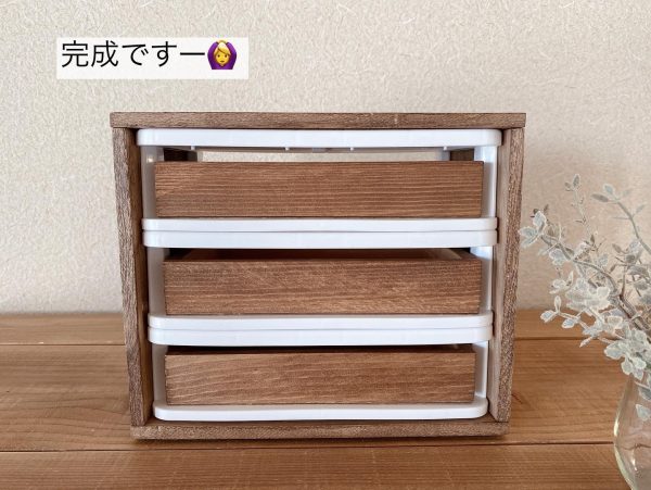 100均材料でつくれるDIY小引き出し