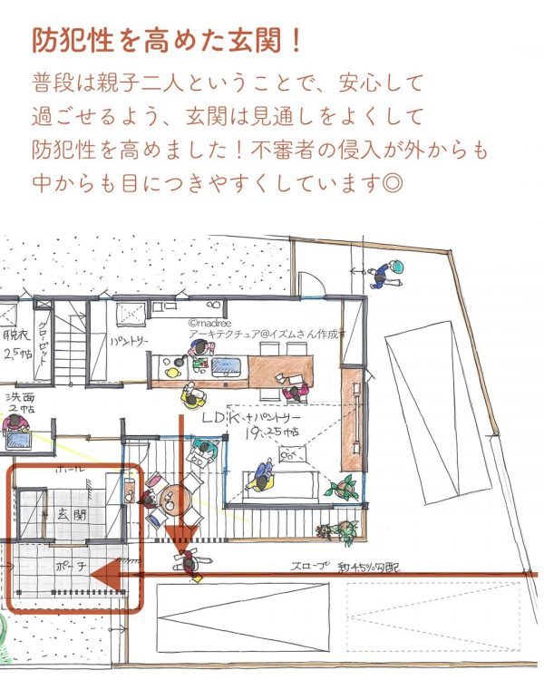 パパは単身赴任！親子二人でも安心の間取り2