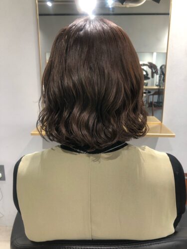 ヘアカラー初心者にもなじむオレンジベージュ